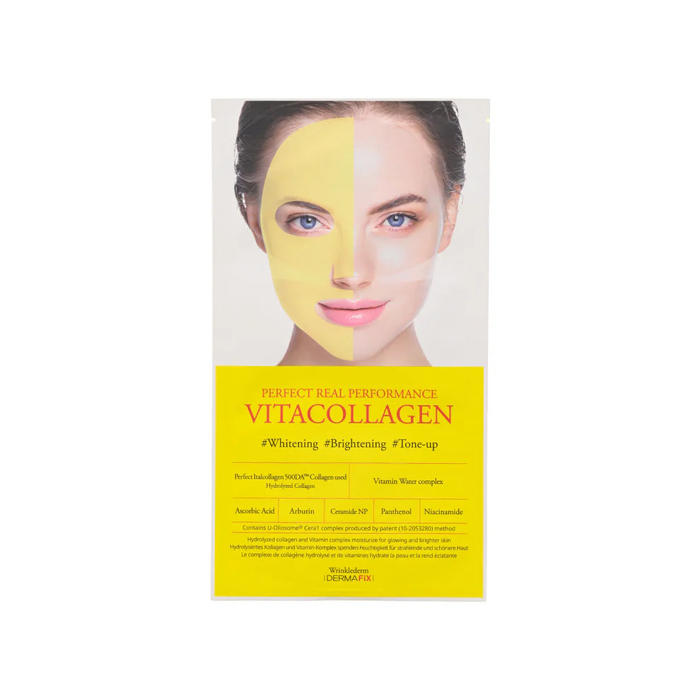 DERMAFIX Collagen Mask Whitening & Spot Fading 8-Pack