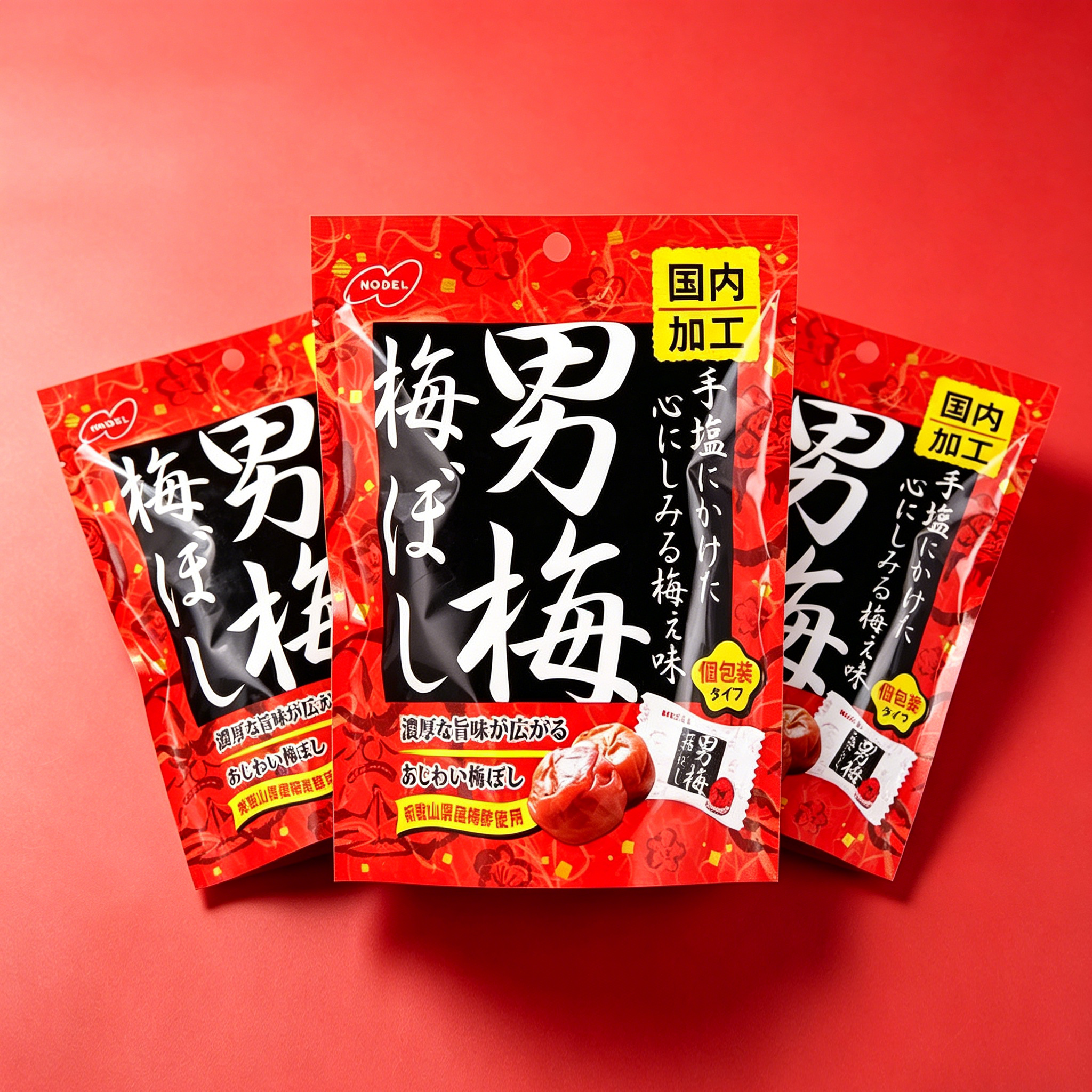 Nobel Umeboshi Plums - 52g*3 bags
