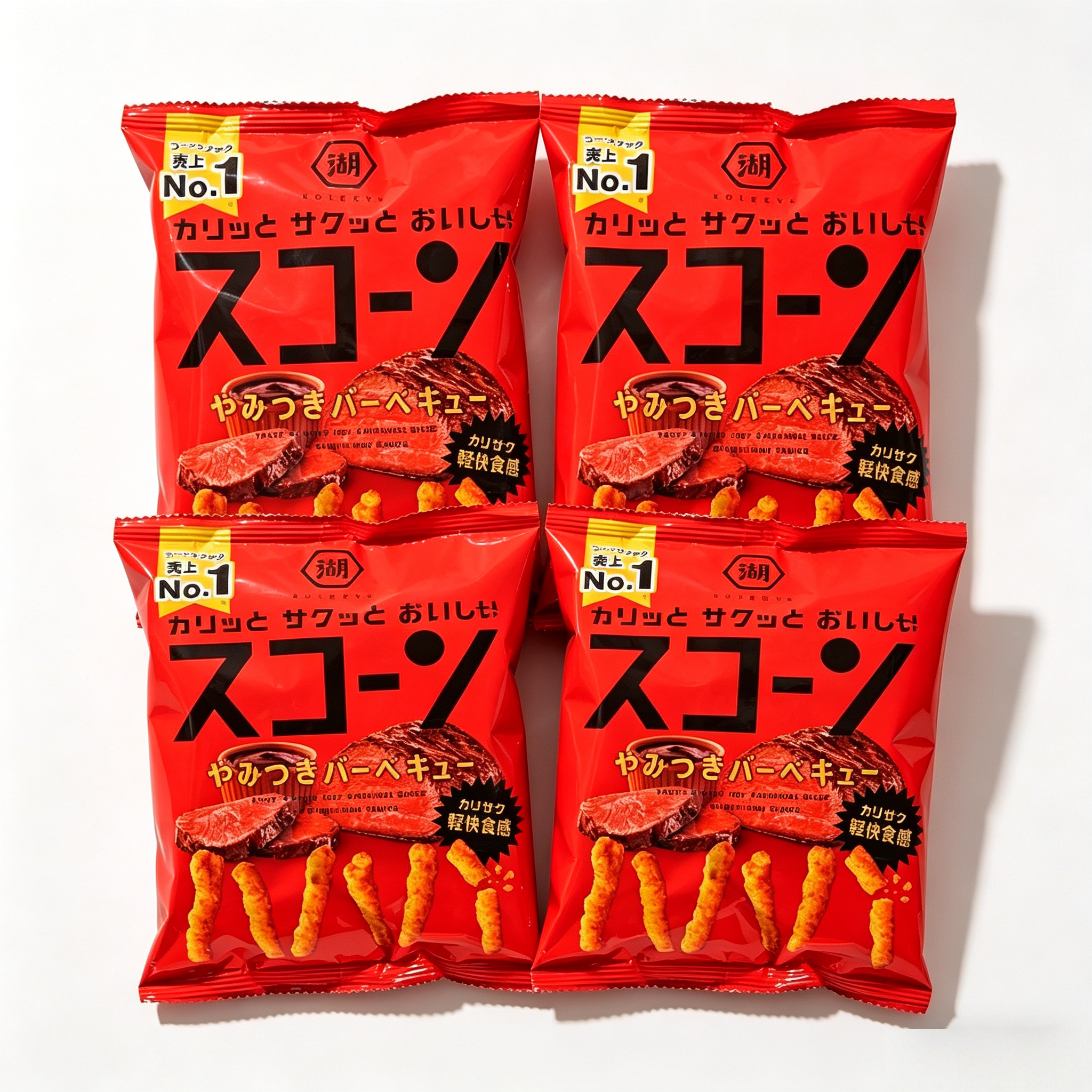 Koikeya Scone: Addictive BBQ (73g)*4 bags