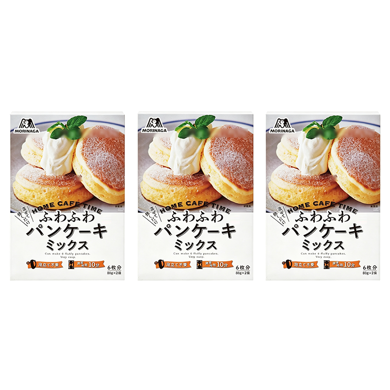 Morinaga DIY Fluffy Souffle Pancake Mix - Original Flavor, 160g 3pcs