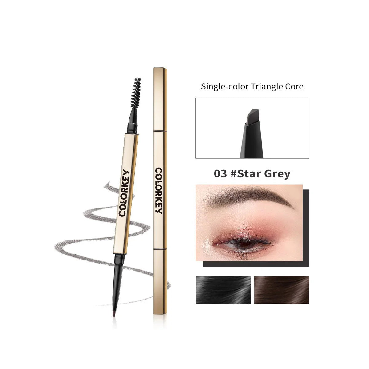 COLORLEY Sketch Eyebrow Pencil 03 Star Gray