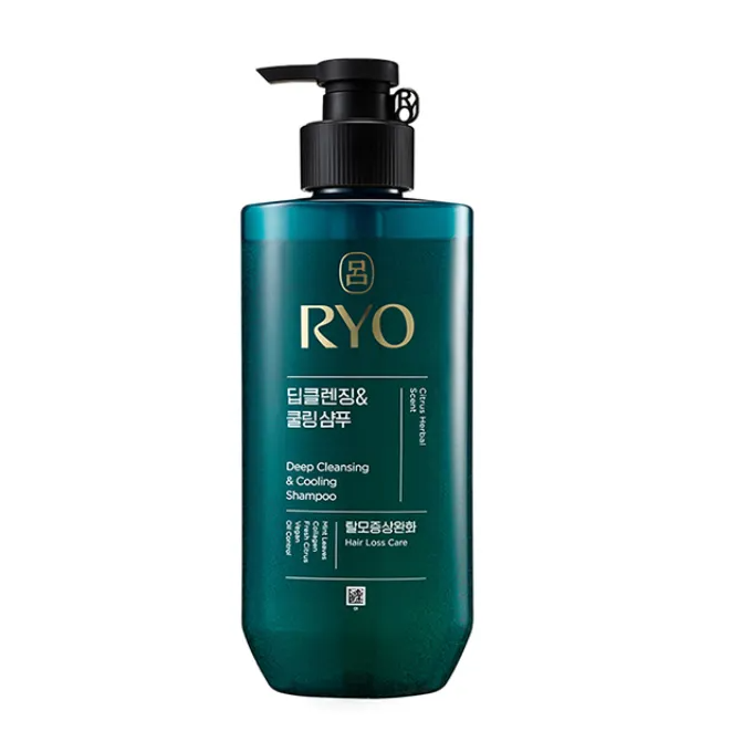 Ryo Oil Control and Anti-Dandruff Shampoo 480ml (2pack)