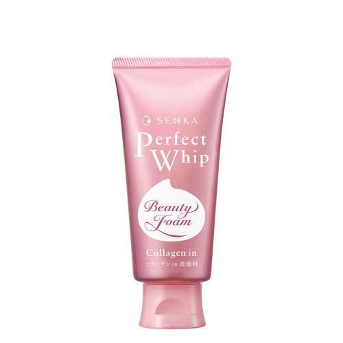 Japanese Shiseido Senka Perfect Whip Collagen Facial Wash Powder, 120g