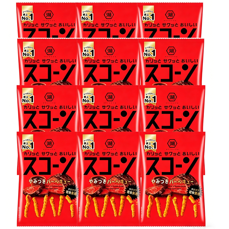 Koikeya Scone: Addictive BBQ (73g)*12 bags
