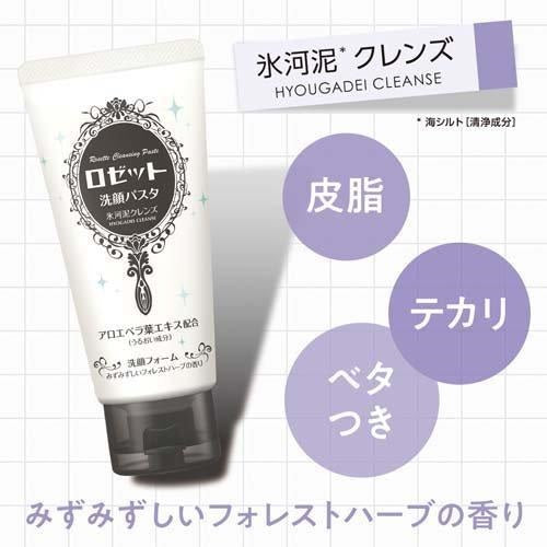 Rosette Face Wash Pasta Glacial Clay Cleanser 120g