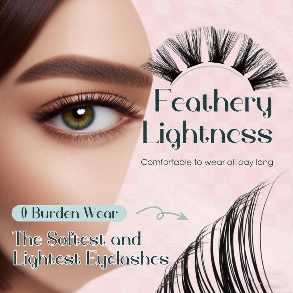 Eyelash Extension Kit 72Pc Clusters Kit 10-16mm Mix,1-2