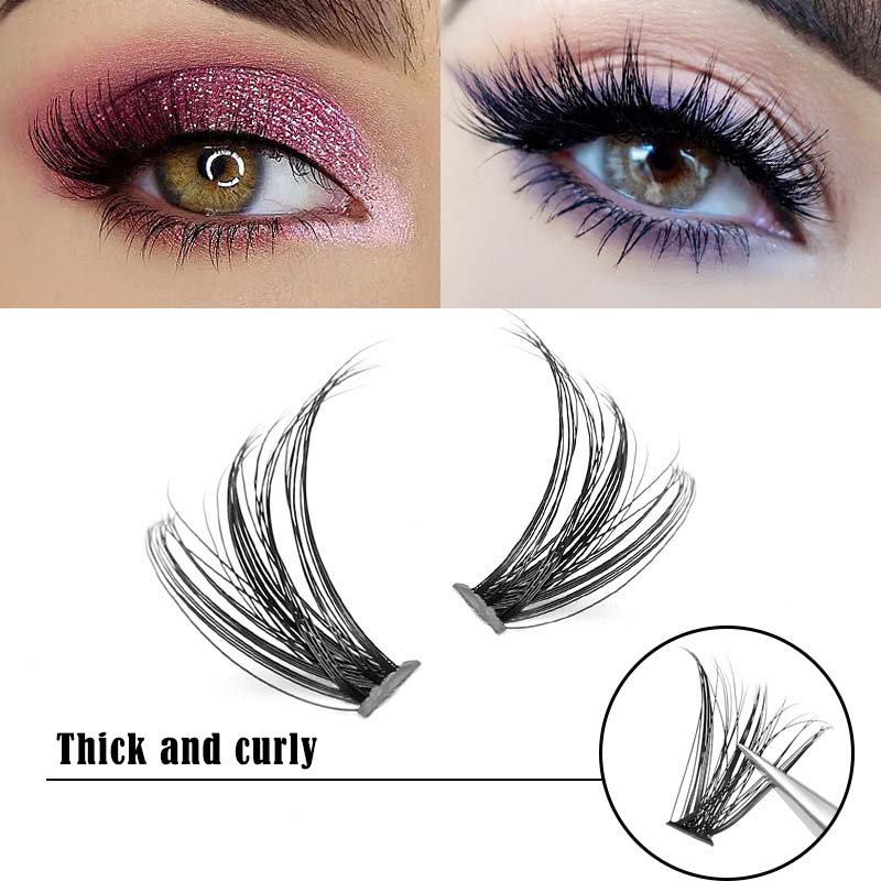 Lash Extension Kit 144PCS Individual Lashes Kit Thick style10-16mm,3-1