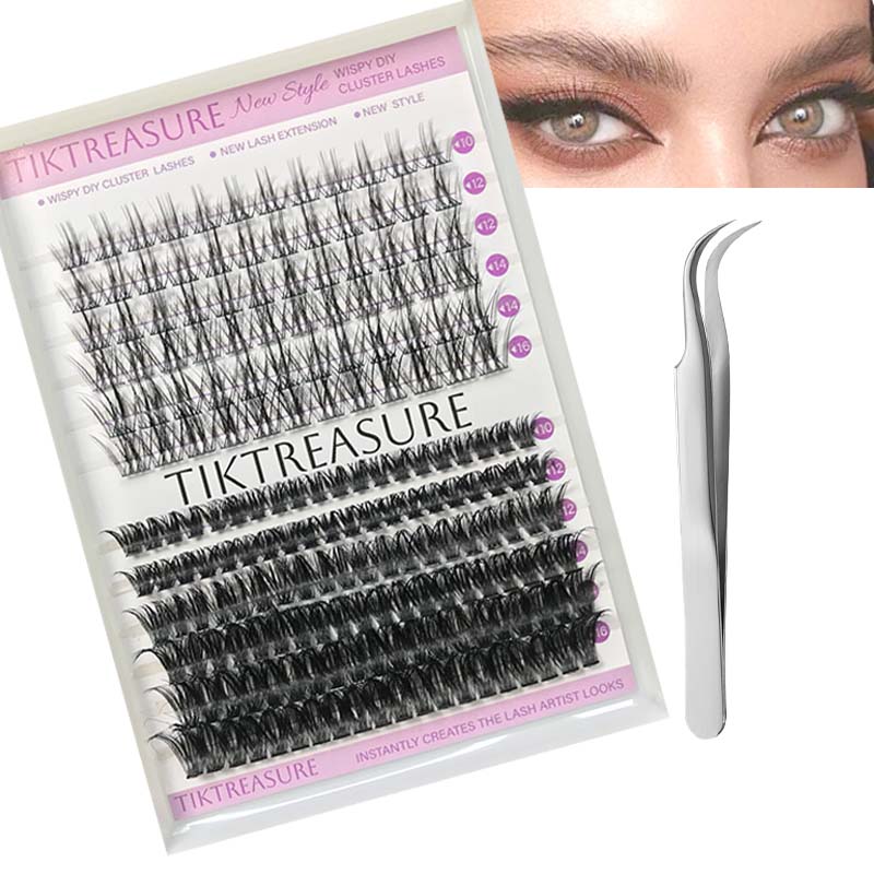 Lash Extension Kit 144PCS Individual Lashes Kit,10-16mm,3-2