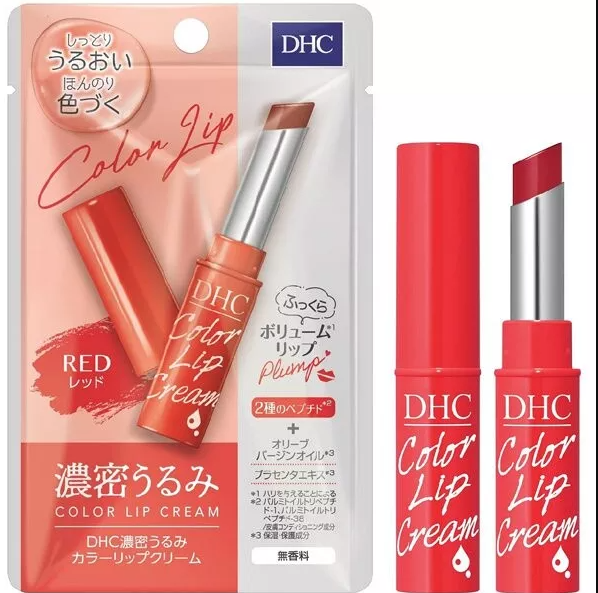 DHC Dense Moist Color Lip Natural Aroma Red 1.5g