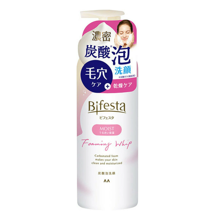 Mandom Bifesta Foaming Facial Wash Moist 180g