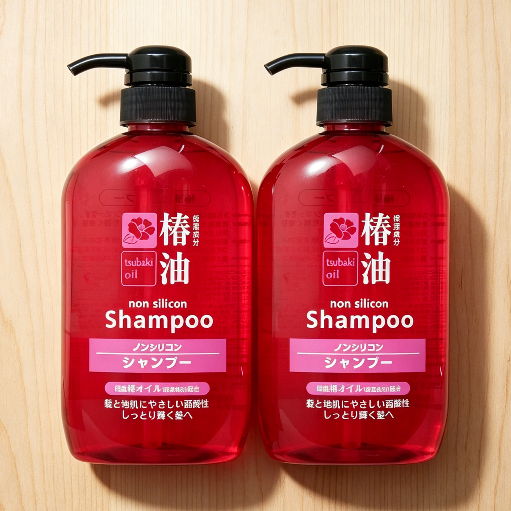 Kumano Camellia Shampoo 600ml*2 Packs