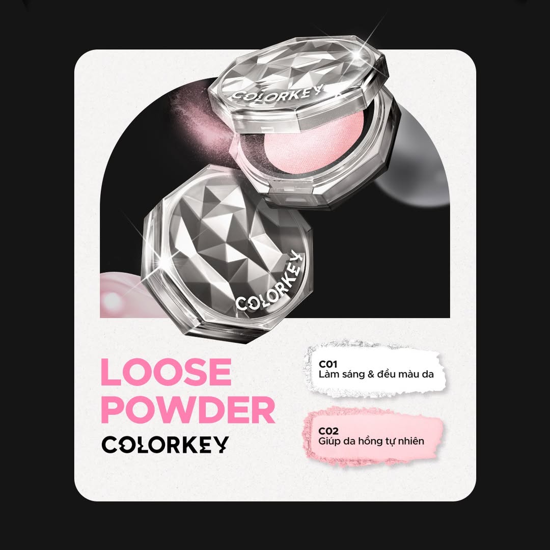 COLORKEY Lasting Naturally-occurring Powder Color#C02