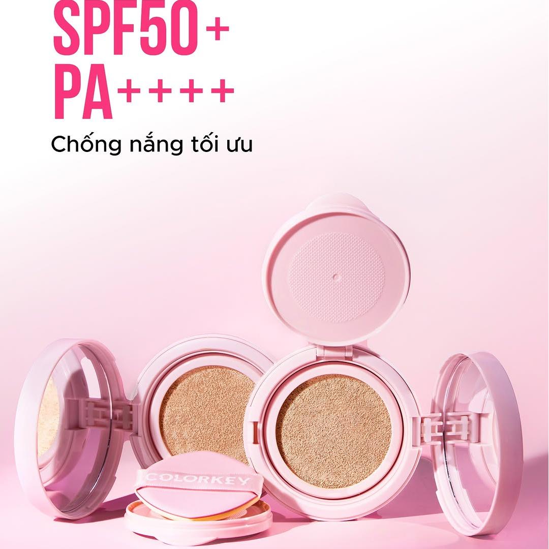 Colorkey Long Lasting Flawless Brightening Cushion Cream # P1