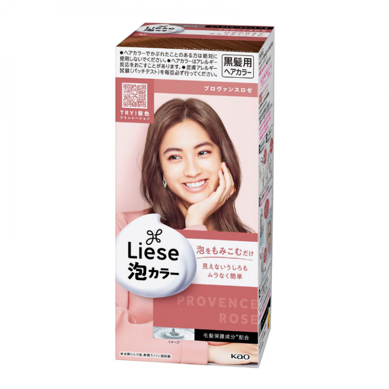 KAO Liese Prettia foam color Provence Rose - Pink