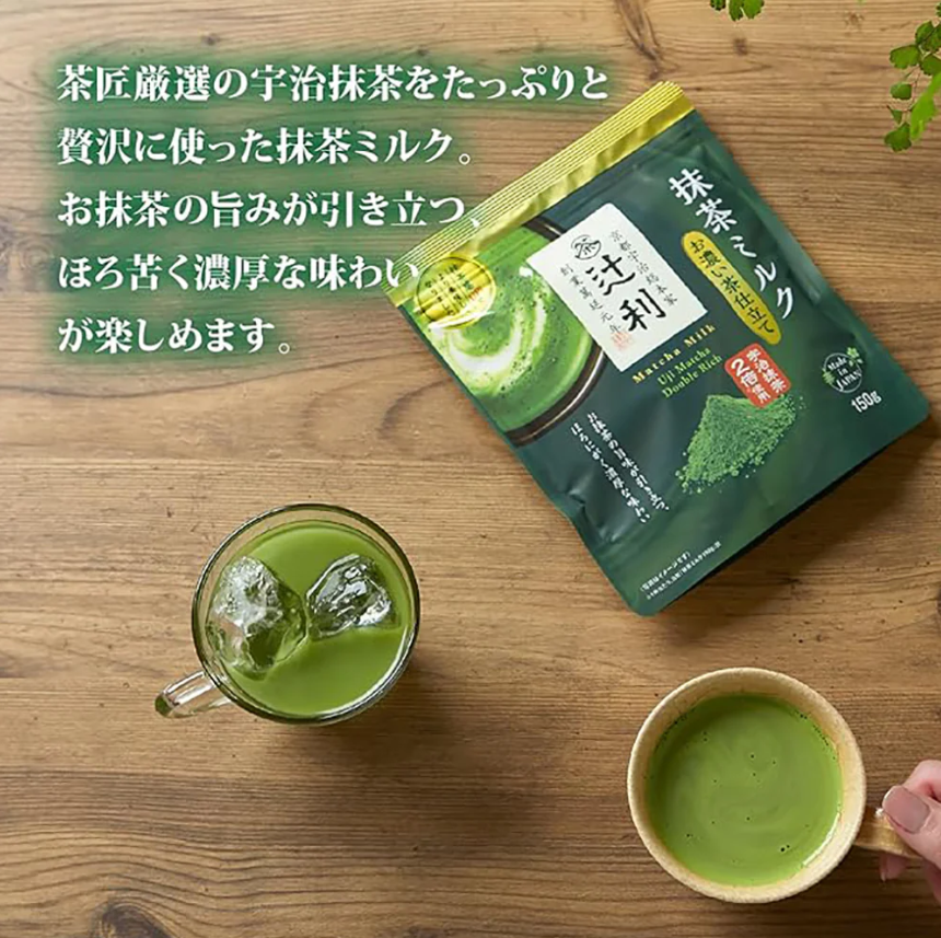Tsujiri Rich Matcha Milk Powder 150g*2 bags