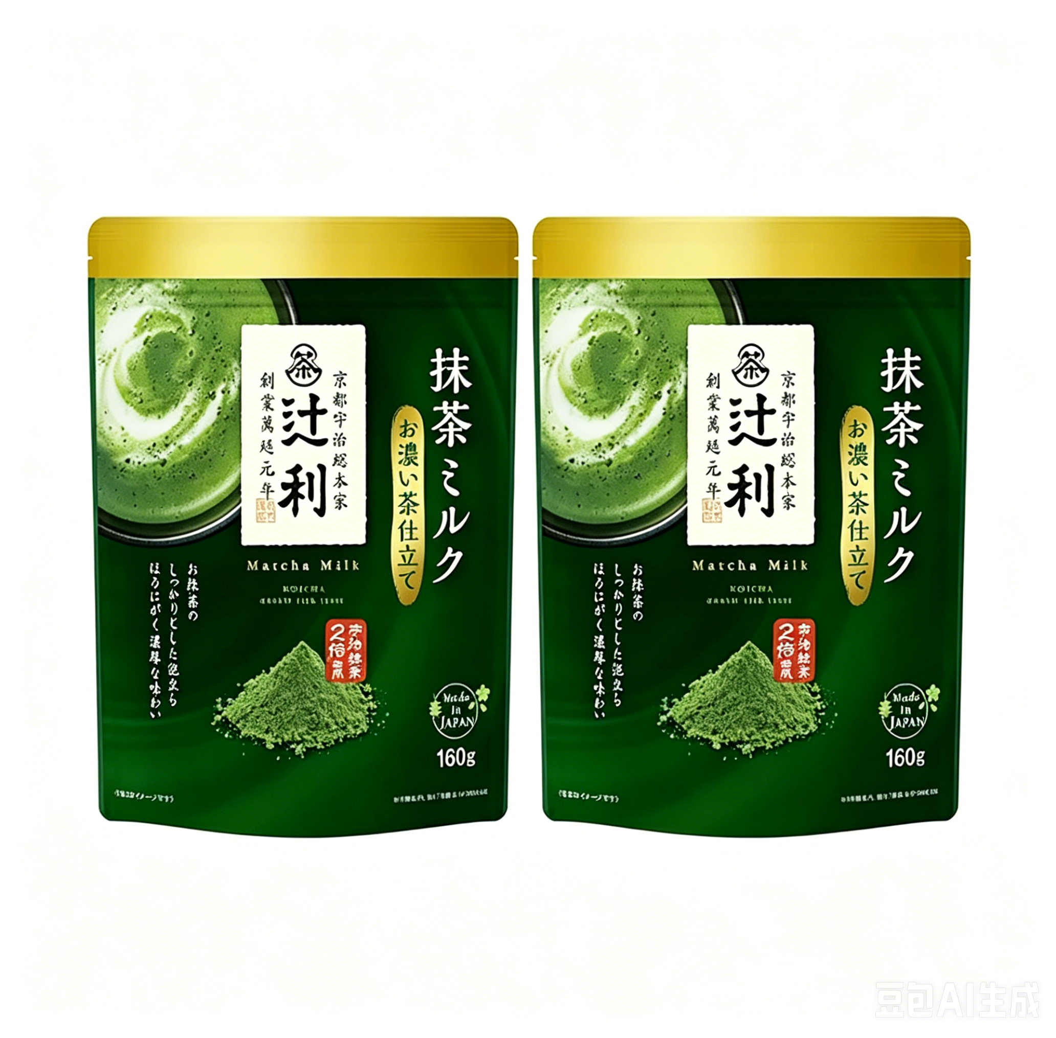 Tsujiri Rich Matcha Milk Powder 150g*2 bags