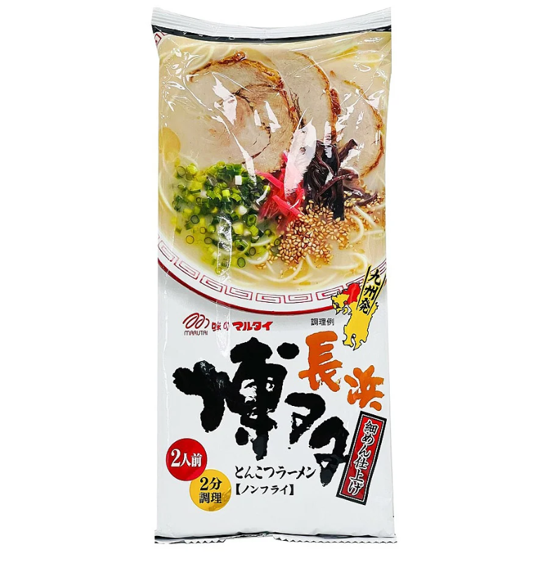 Marutai Hakata Soy Sauce Tonkotsu Ramen - 2 Servings, 185g*5bags