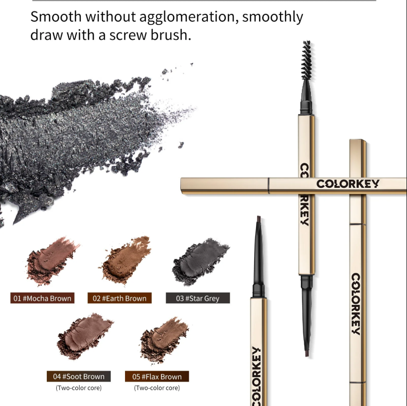 COLORLEY Sketch Eyebrow Pencil 04 Soot Brown