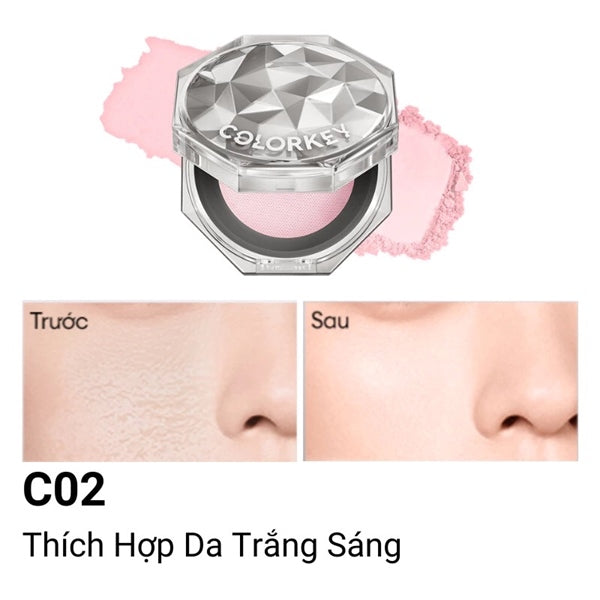 COLORKEY Lasting Naturally-occurring Powder Color#C02