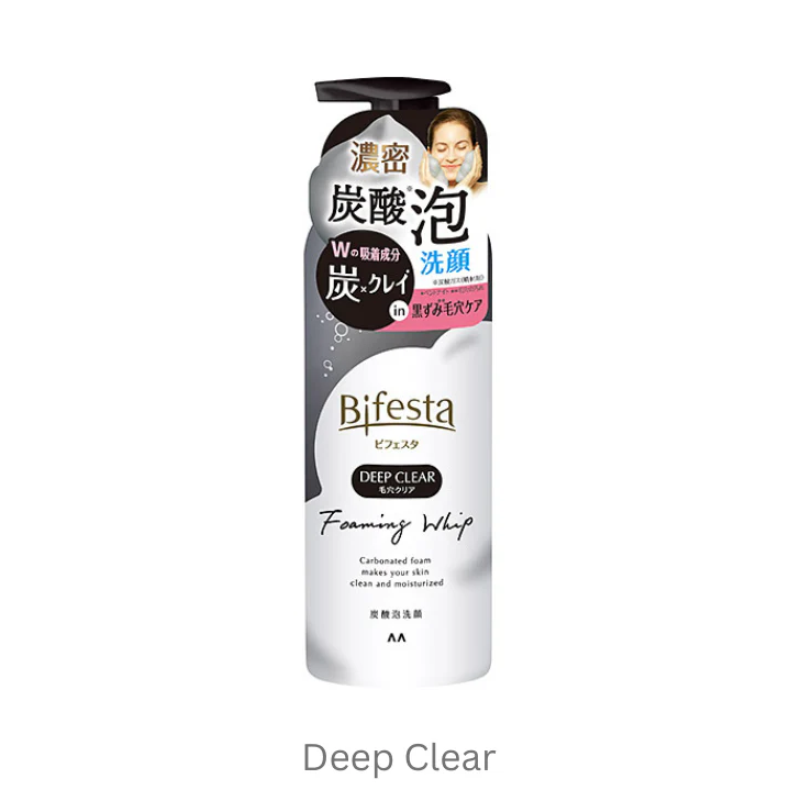 Bifesta Foam Face Wash Deep Clear 180g