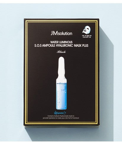 JM Solution Water Luminous SOS Ampoule Hyaluronic Mask 10 pcs