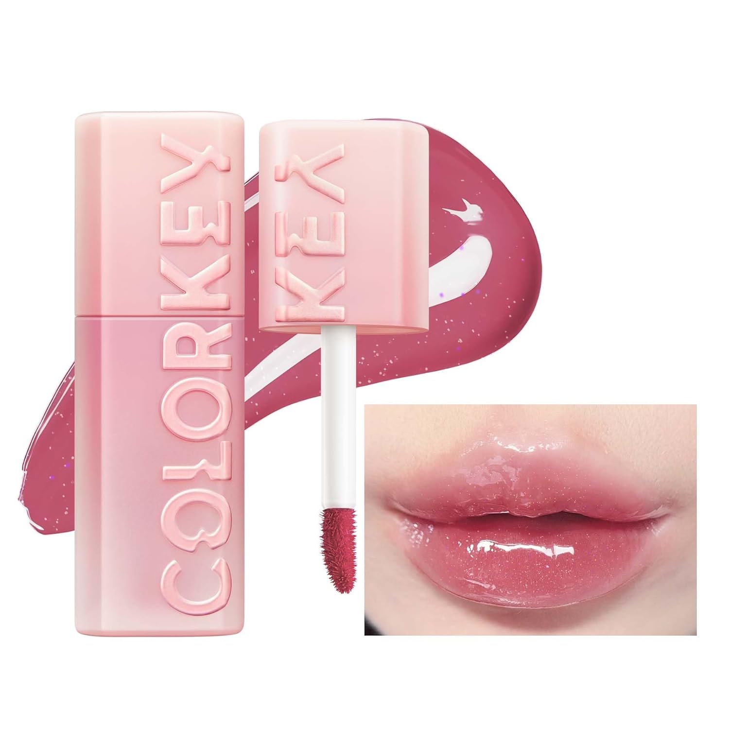 COLORKEY Lip Pluming Oil, Pink Diamond Edition G08 Moonlight, 3ml