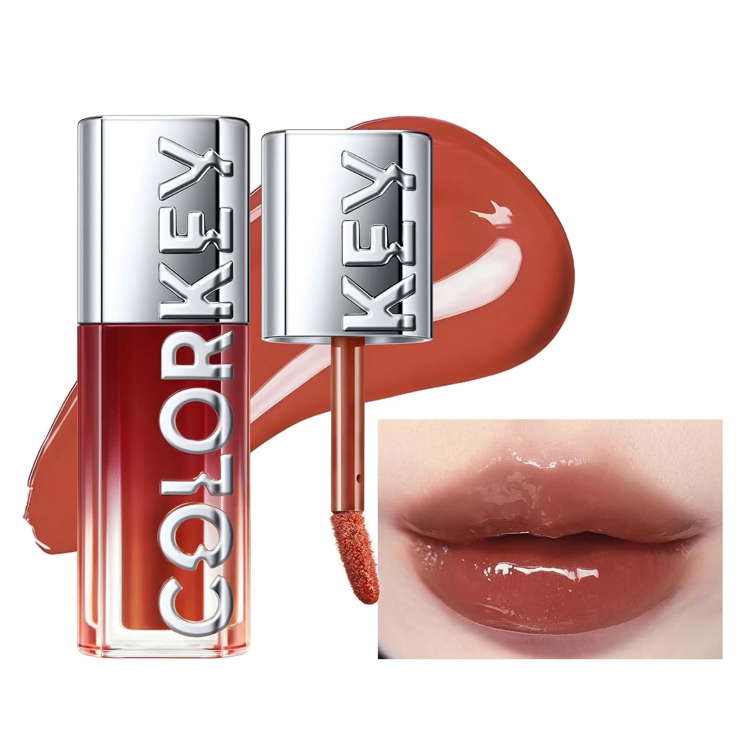 COLORKEY Lip Pluming Oil #G01 Caramel Tea, 3ml