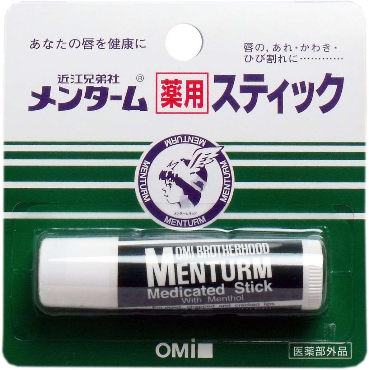 OMI Brotherhood Menturm Medicated Chapstick 4g