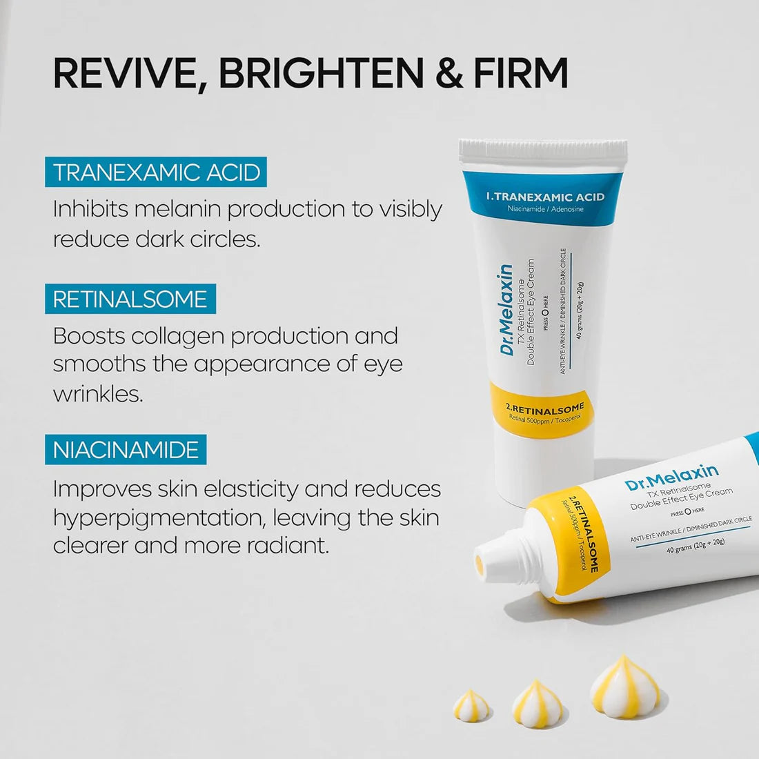 Dr.Melaxin TX Retinalsome Double Effect Eye Cream 40g