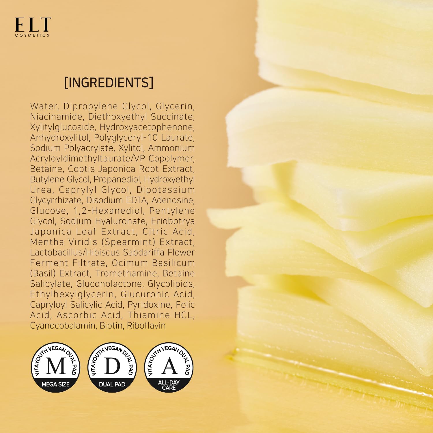 ELT COSMETICS - Vita Youth Multi Vitamin Waterfull Dual Pad(1count (80 Pads))
