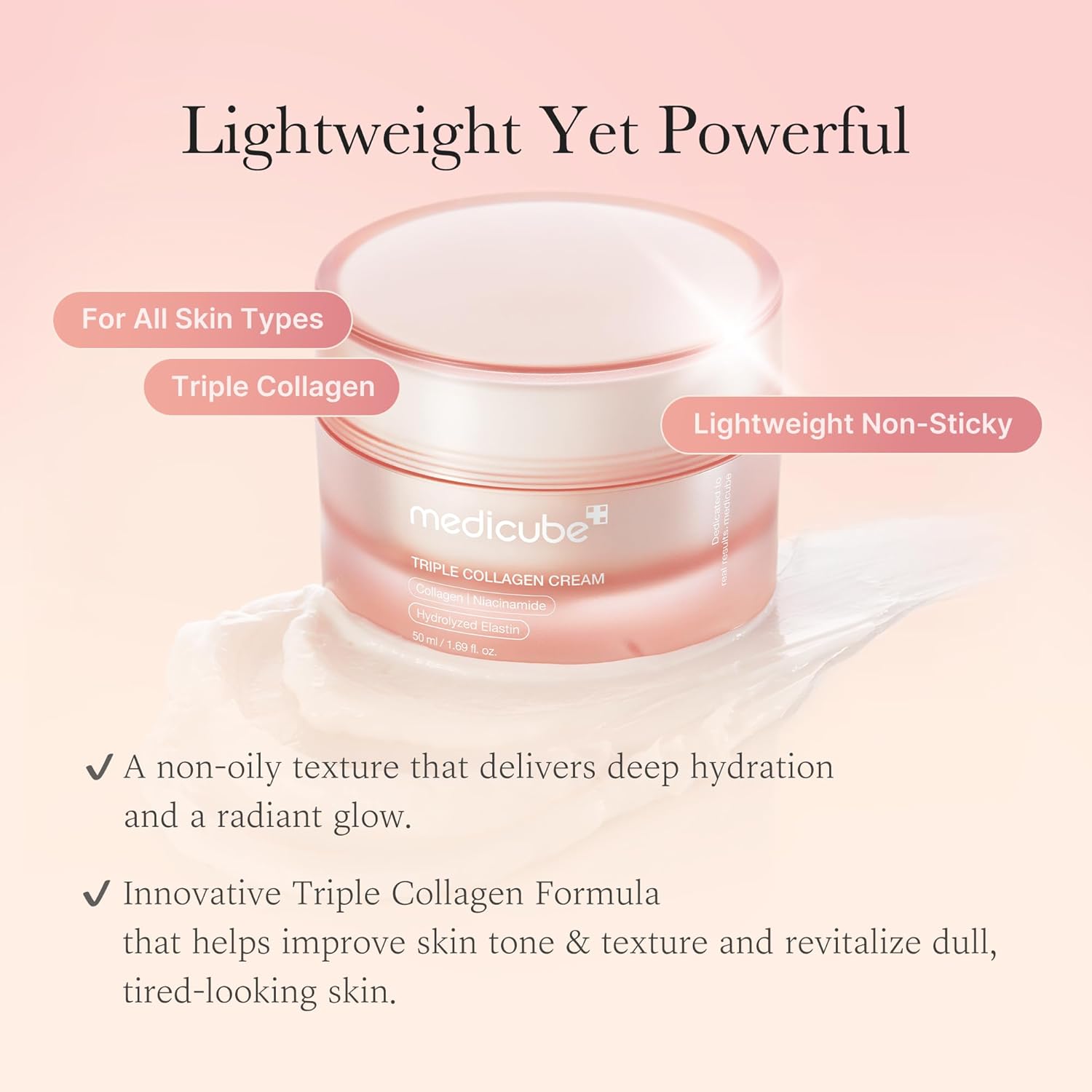 MEDICUBE TRIPLE COLLAGEN CREAM 4.0, 55ML