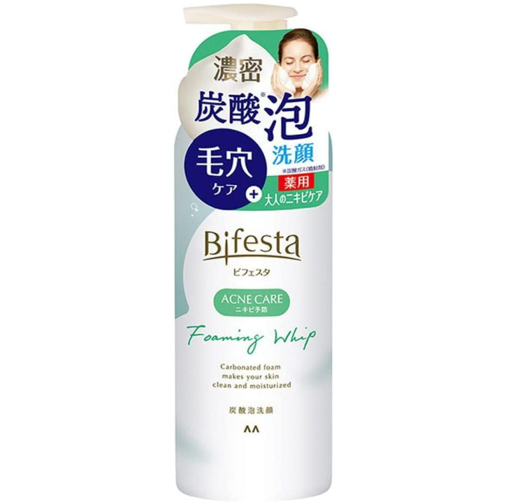 Mandom Bifesta Foaming Whip Acne Care Face Wash 180g