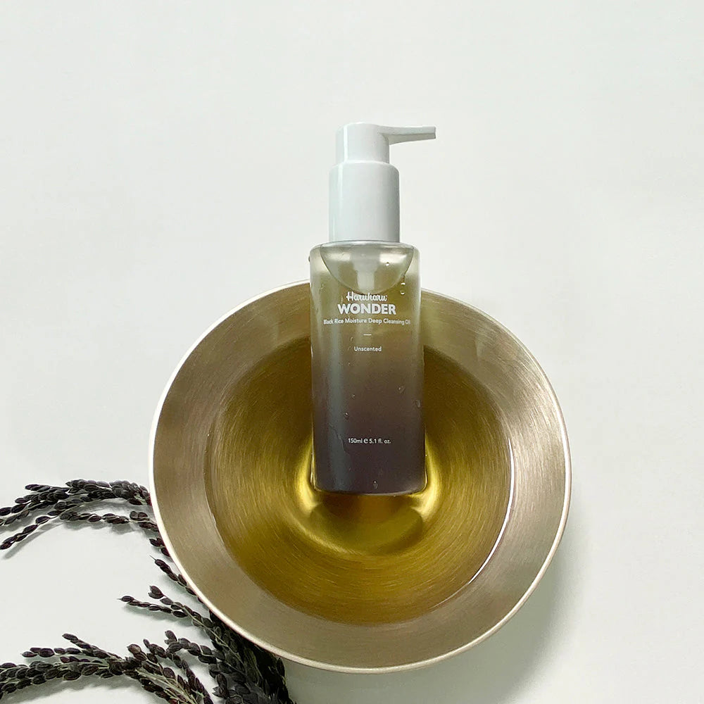 HARUHARU Wonder Black Rice Moisture Cleansing Oil, 150ml