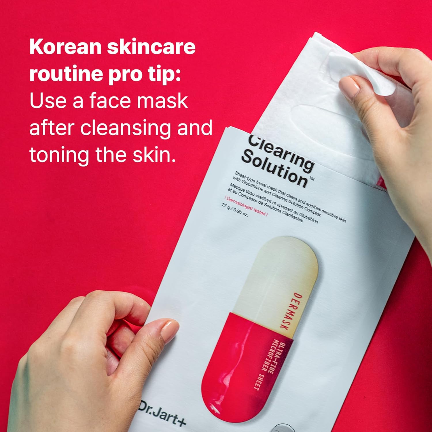 Dr.Jart+ Dermask Micro Jet Clearing Solution Face Mask 5 Pcs