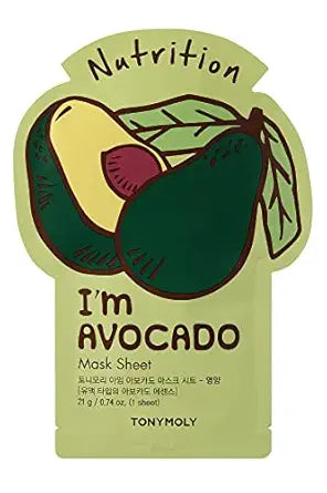 Tonymoly I AM AVOCADO MASK SHEET,1 sheet