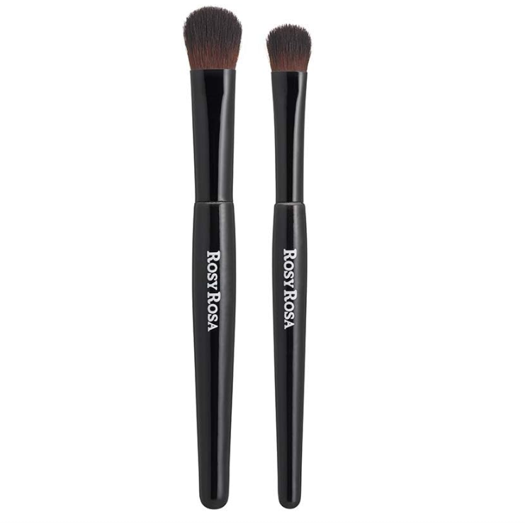 Rosy Rosa Fiber Eyeshadow Brush Set (2 brushes)