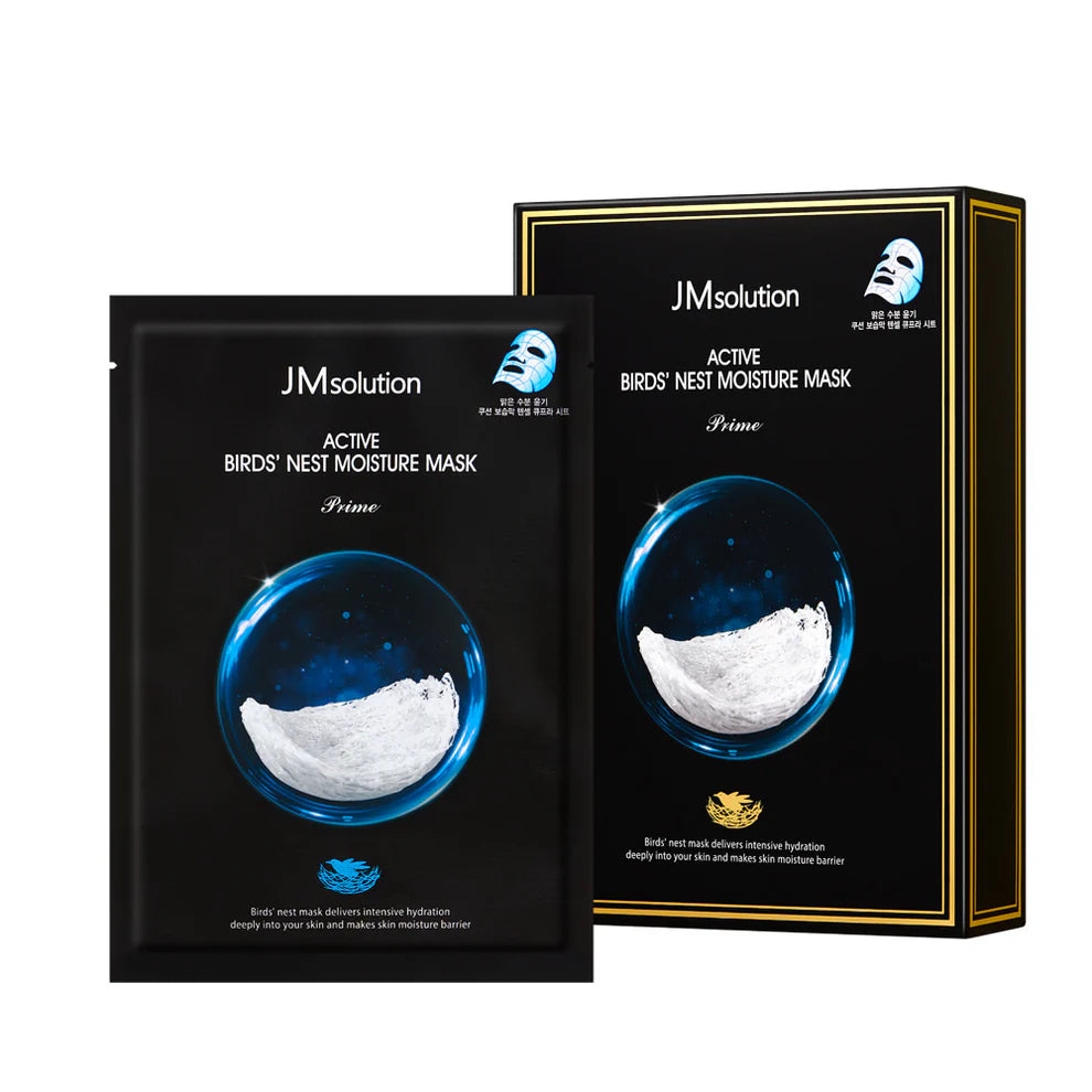 JM Solution Active Bird's Nest Moisture Mask 10-Pack