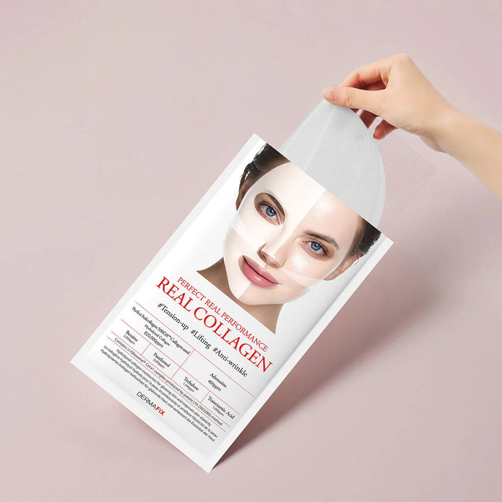 DERMAFIX Collagen Mask ,Lifting & Firming,1-Pack