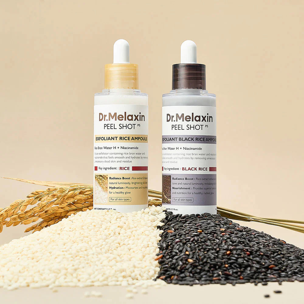 Dr.Melaxin Peel Shot Exfoliating Black Rice Ampoule 80ml
