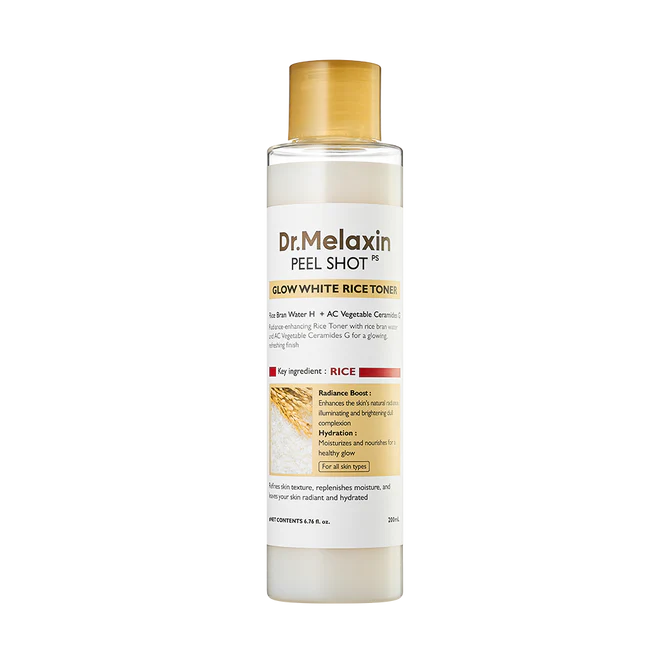 Dr.Melaxin Peel Shot Glow Rice Toner 200ml