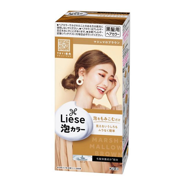 KAO Liese Foam Color Marshmallow Brown