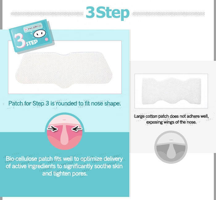 HOLIKA HOLIKA - Pig Clear Black Head 3-Step Kit