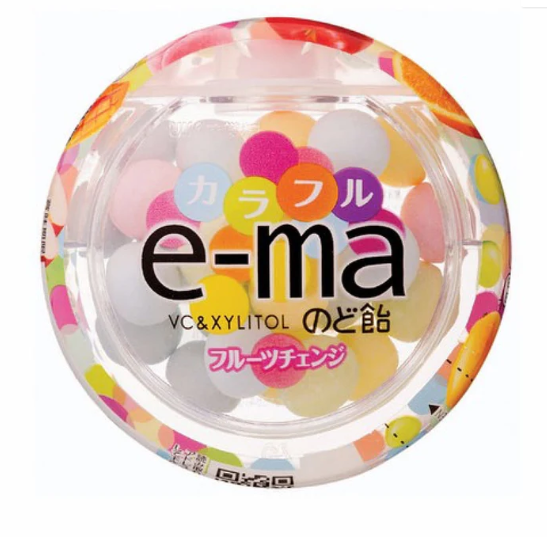 Ema Colorful Fruit Throat Candy - 33g X 6 bags
