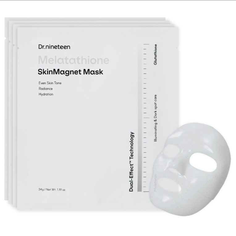 Dr.nineteen Melatathione Skin Magnet Mask 4 Sheets