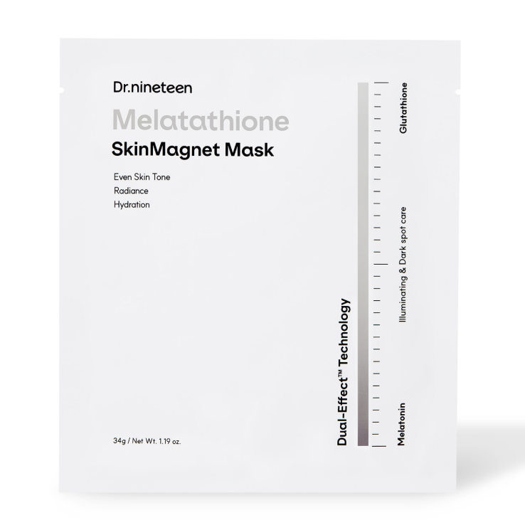 Dr.nineteen Melatathione Skin Magnet Mask 4 Sheets