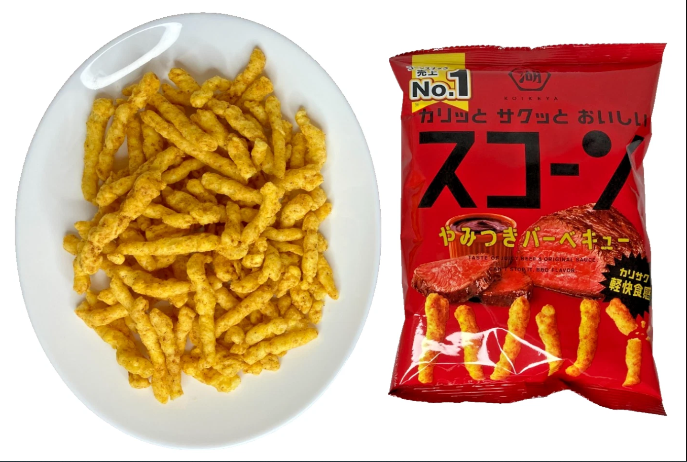 Koikeya Scone: Addictive BBQ (73g)*4 bags