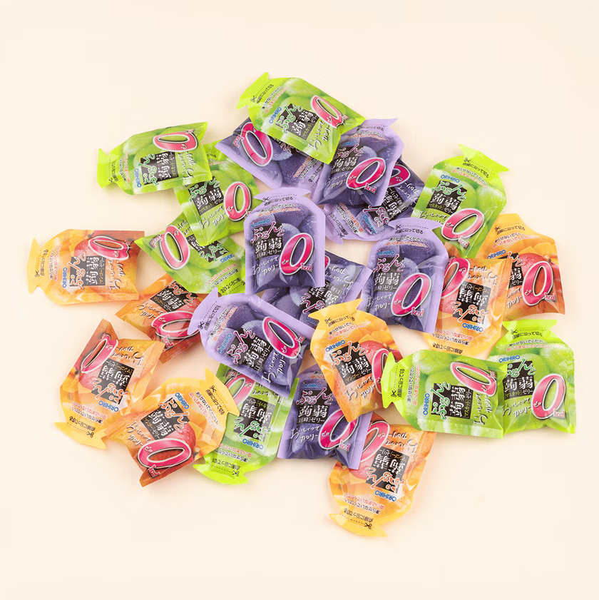 Orihiro Konjac Jelly - 3 Flavors (Kyoho Grape, Muscat, Mango) - 432g*3 bags