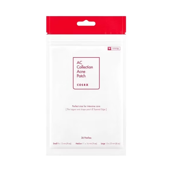Acne Care Set, Lion 80g Foaming Cleanser + 24g Anti-Blemish Cream + 2 COSRX Hydrocolloid Pimple Patches, Full Coverage for Blemishes & Breakouts