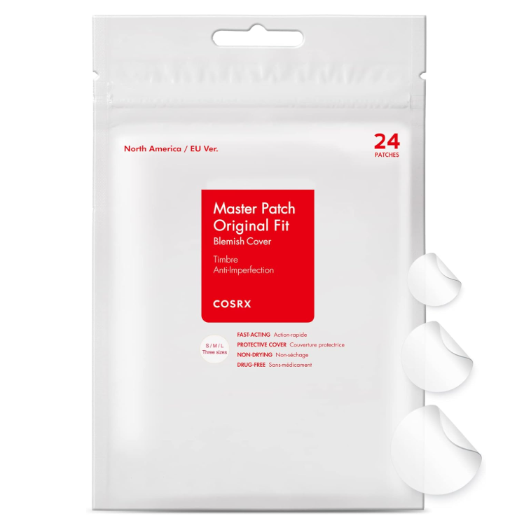 Acne Care Set, Lion 80g Foaming Cleanser + 24g Anti-Blemish Cream + 2 COSRX Hydrocolloid Pimple Patches, Full Coverage for Blemishes & Breakouts
