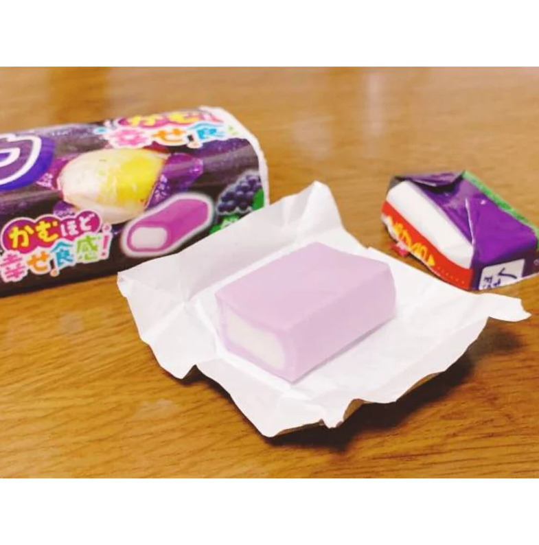 Morinaga Hi-Chew Grape Filled Soft Candy - 12 Pieces*6 packs